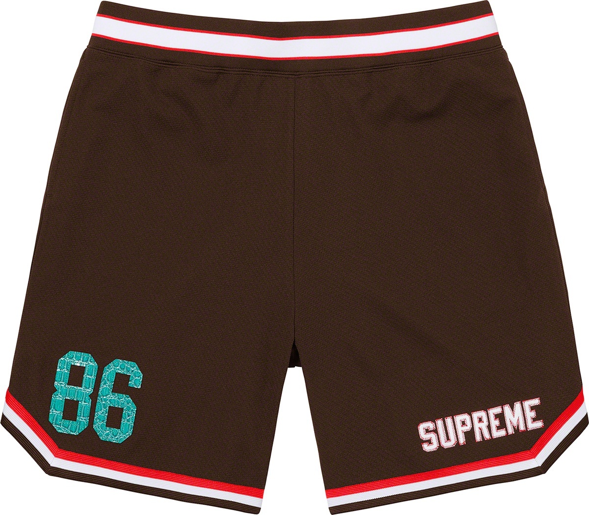 Faux Croc Basketball Short view 7